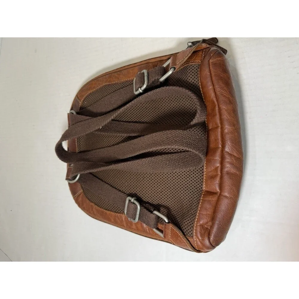 Jack Georges Voyager Convertable Crossbody Leather Bag Messenger American